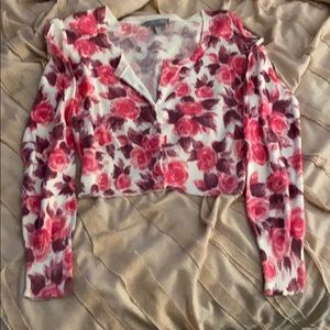 dLIAS*s Flower Crop-Sweater